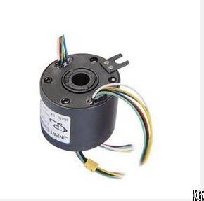 Combined Slip Ring Assembly, With High Performance, Through Bore For Radar Antenna