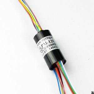 Miniature Slip Ring With 12 Circuits For Smart Home , Robotics, Rotary Sensors