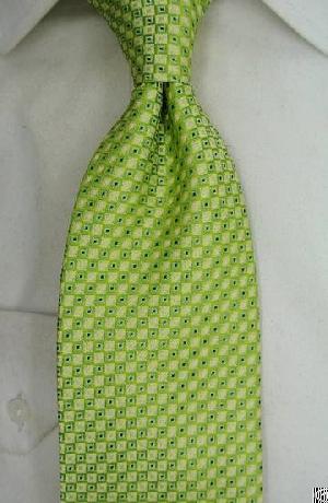 Beautiful And Smart Green Necktie Gnt-3750