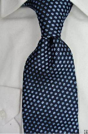 Desirable Navy Blue Necktie Nat-2753