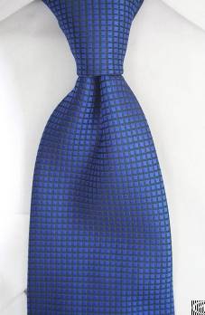 Good-looking Navy Blue Necktie Nat-0291