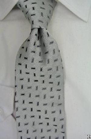 Sell Elegant And Clean-cut Grey Necktie Wgt-3580