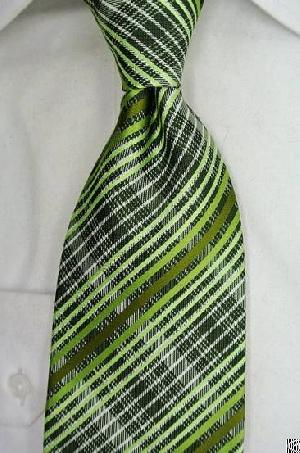 Sell Pulchritudinous Green Necktie No Gnt-3714