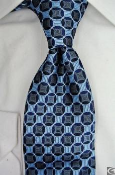 Suave Navy Blue Necktie Nat-2743