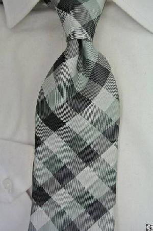 Wonderful Design Grey Color Necktie Wgt-3597