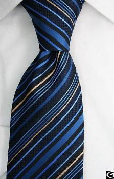 Navy Blue Necktie Nat-0284