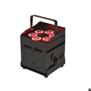 6x12w 6in1 Battery Powered And Wireless Dmx Led Stage Light