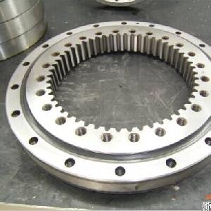 Vi140326-v Slewing Bearing 250x382x59mm Four Point Contact Ball Bearing