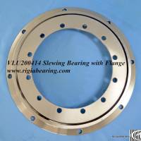 Vlu200414 Four Point Contact Ball Bearing With Flange