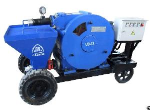 ubj mortar spraying machine