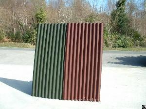 corrugated sheet roofing corrugations