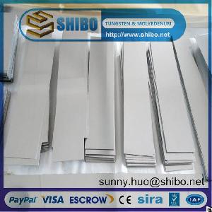 High Purity Tungsten Sheet, Tungsten Plate, W Sheet