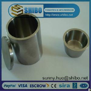 High Quality Molybdenum Moly Crucible For Sapphire Growth