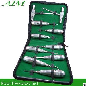 Dental Root Elevators Set Packed In A Kit