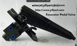 Excavator Foot Pedal Single Way Double Way Pedal Valve