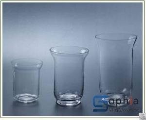 hurricane glass vases