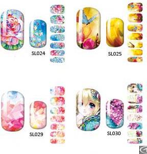 water decals nail sticker