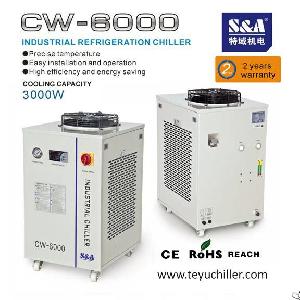 Water Cooled Chiller Cw-6000 For 13kw Spindle Hiteco