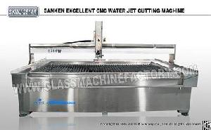 cnc water jet cutting machine