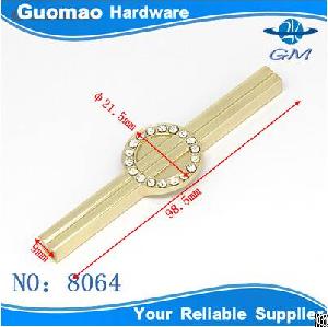 Retro Light Gold Zinc Alloy Metal Parts Accessories For Handbag