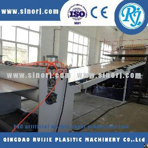 pvc artificial marble decorative board extrusion line