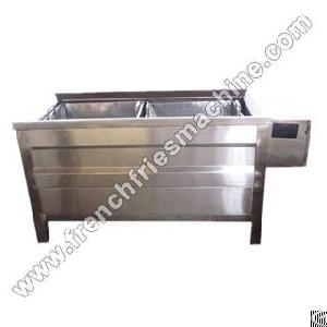 french fries potato chips blanching machine