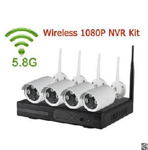 4ch 1080p 5.8g Wifi Nvr Kit