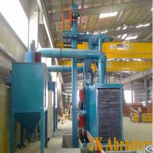 steel structure shot blasting machine