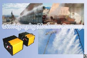 High Pressure Mist And Spray Industrial Equipment Combination For Cooling Humidify Disinfection More