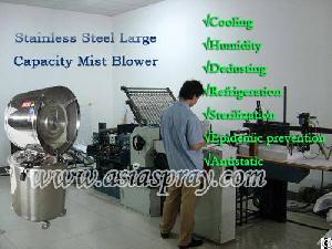 non oscillating stainless steel industrial water spray centrifugal blower