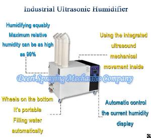 Supply 15l Industrial Ultrasonic Humidifier For Dedust Factory Workshop Construction Building