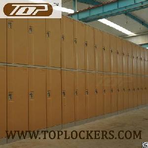Double Tier Abs Plastic Cabinets, Yellow Color