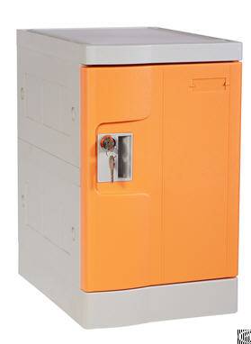 Orange Plastic Mini Lockers