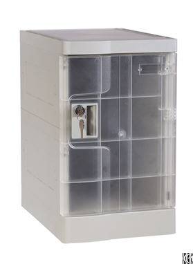 Transparent Mini Plastic Lockers