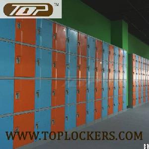 Four Tier Plastic Cabinets, Abs Knocked-down Orange