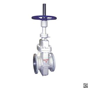 manual flat gate valve power station valves