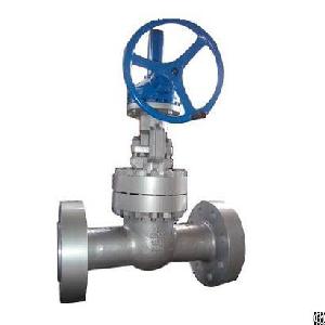 The High Pressure Stainless Steel And Cast Steel Power Plant Gate Valve