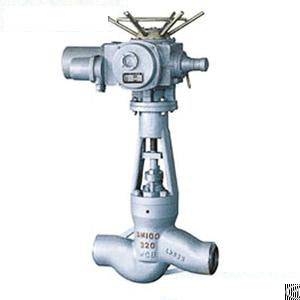 power station electric welding cut 0f globe valve