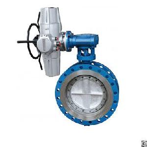 power station hard seal electric butterfly valve