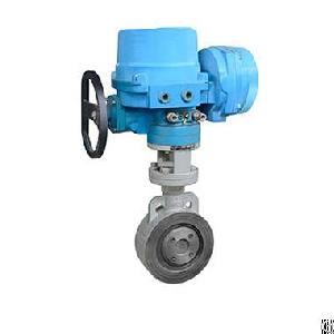 The Wafer Electric Butterfly Valve