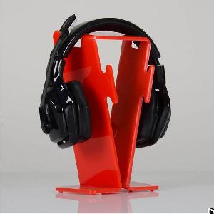 Beautiful Acrylic Headphone Stand Or Headset Holder