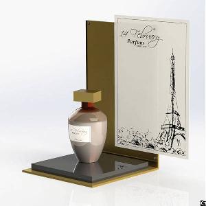 Fashion Design Acrylic Perfume Bottle Retail Display Stand