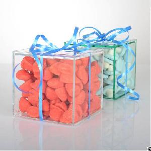 Modern Acrylic Sweet Display Cubes For Wedding And Parties