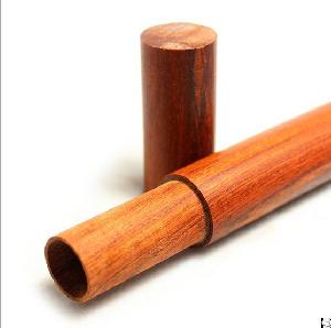 Natural Vietnam Rosewood Barrel Box For 21cm 7inch Incense Stick High Quality