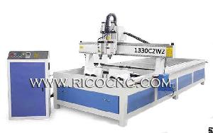 bent wood chair engraving cutting cnc router machine 1330c2w2