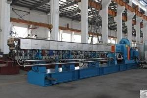 100kg h 600rpm parallel twin screw extruder filler masterbatch machine pp granules