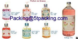 Parfum De Grasse Bottle Labels Made By Adhesive Art Paper Material