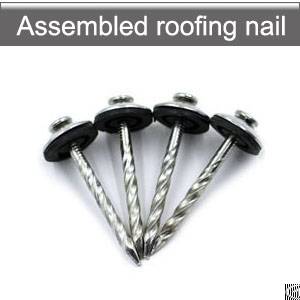 Assembled Roofing Nails