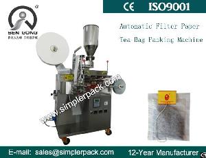 Automatic Filter Paper Tea Bag Packing Machine Easy To Operate