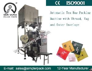 Automatic Inner And Outer Bag Tea Packaging Machine Direct Factory